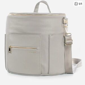 Fawn Design Light Gray Baby Bag
